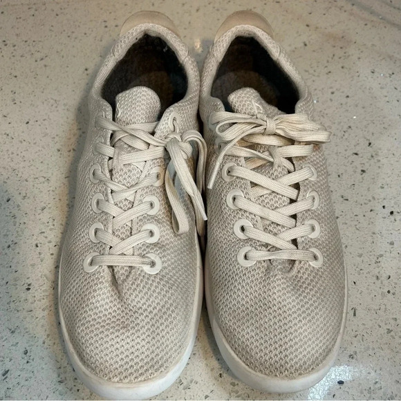 Allbirds Tree Piper White Lace Up Casual Sneaker - Picture 2 of 12